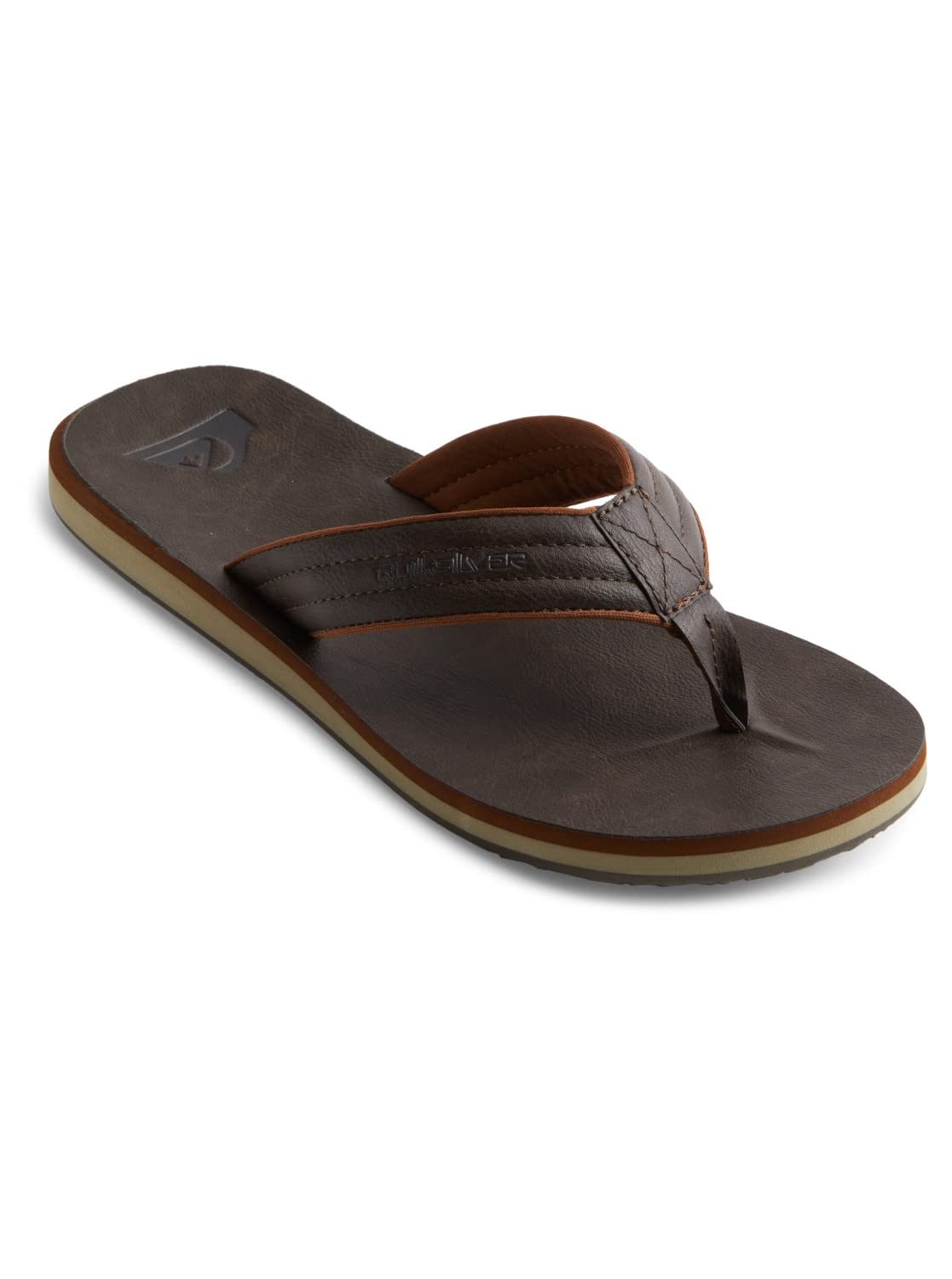 Quiksilver Men's Carver Nubuck Sandal, Demitasse-Solid, 9 UK