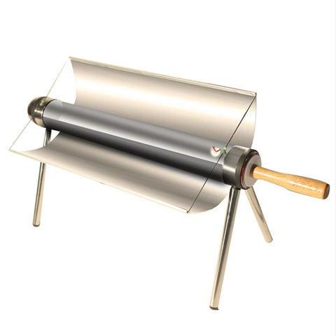 TEHONGMAI Portable Solar Solar Cooker, 1.5L Solar Oven Stove, Camp Stove Cooker, Outdoor Stainless Steel Solar Powered Camping Grill, Camping Stove for Backpacking & Hiking