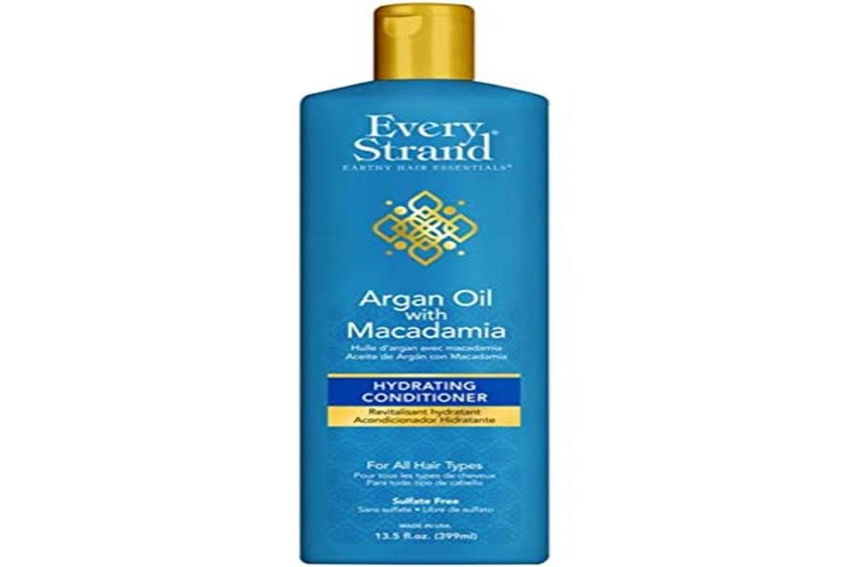 Every Strand Argan Oil With Macadamia Hydrating Conditioner, 13.5 Fl Ounce, 13.5 Ounce