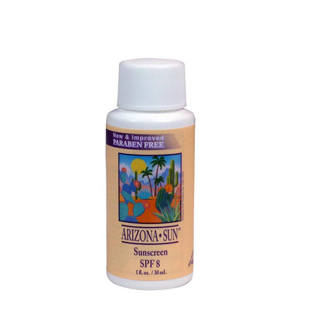 Arizona Sun Sunscreen SPF 8 - 1 oz - A Sun Protection Sun Screen Lotion - Oil Free - Face and Body Sunblock- Sun Block for Outdoors