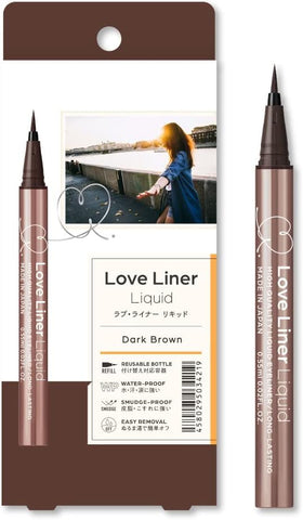 Generic Love Liner Liquid Eyeliner Dark Brown Love Liner from Japan 0.55ml