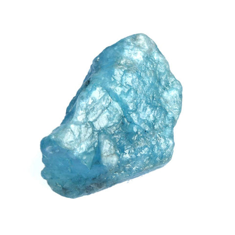 Untreated Raw Rough Blue Aquamarine 16.50 Ct Egl Certified Unheated Healing Crystal Blue Aquamarine Gem DT-237