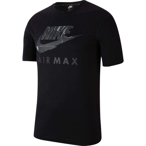 Nike Mens NSW Air Max T-Shirt, Black, L