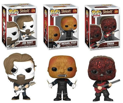 Funko Slipknot Series 3 Pop! Complete Set (3), OS