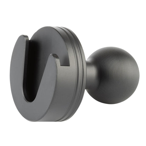 Bulletpoint Mounting Solutions Aluminum Handheld CB Radio Mic Holder Mount with Integrated 20mm Ball