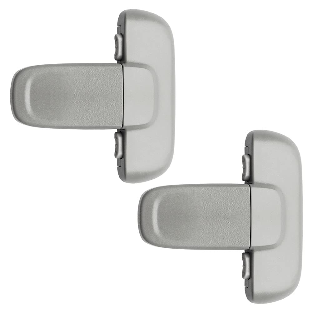 2 Pack Fridge Lock for Kids, Home Fridge Door Lock Baby Safety Refrigerator Lock for Refrigerator Door Freeze Door (Grey)