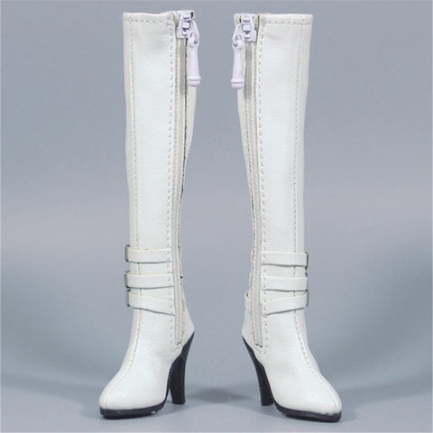 HiPlay 1/6 Scale Figure Shoes, Sneakers, Boots, High-Heeled Shoes for 12 inch Female Action Figure Phicen/TBLeague ACC044(White)