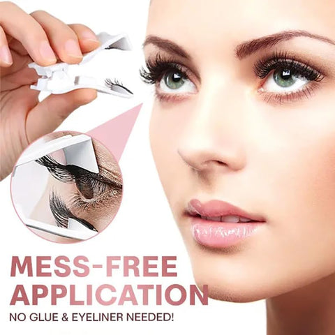 Generic Lumentes Magnetic Eyelashes, Lumentes Magnetic Lashes, Magnetic Eyelashes Natural Look, Reusable Magnetic Eyelashes with Applicator no Glue or Liner Needed (1Set, Fuller)