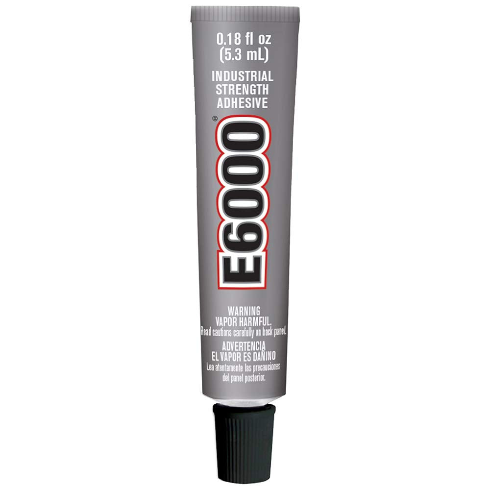 E6000 230400 Medium Viscosity Industrial Strength Adhesive 0.18 fl oz by E6000