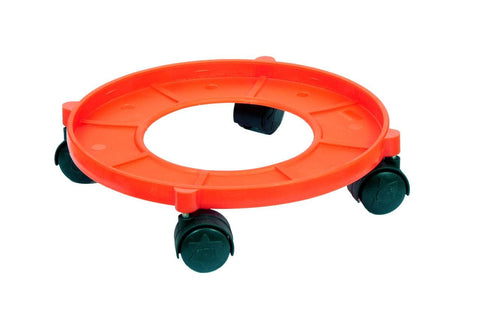 PRAHARDÂ® Gas Cylinder Stands, LPG Cylinder Trolley Easily Movable Stand with Wheels