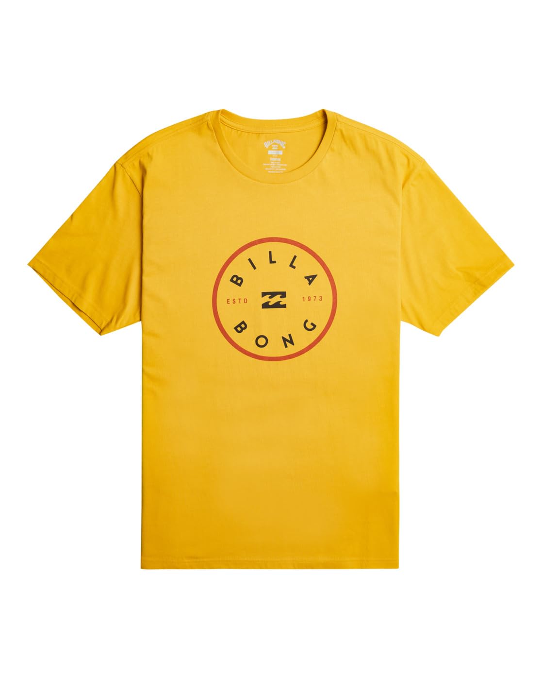 BILLABONG Mens Rotor Shirt, Yellow, L EU