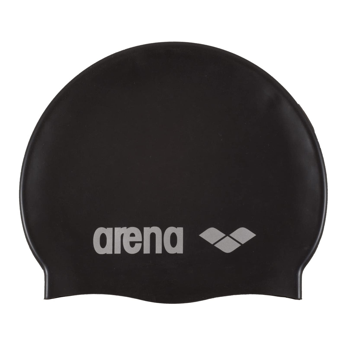 Arena Unisex SWIM CLASSIC SILICONE CAP SENIOR - BLACK/SILVER, Copper Cabana