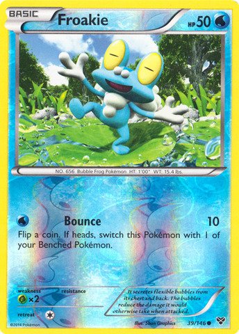 Pokemon - Froakie (39/146) - XY - Reverse Holo