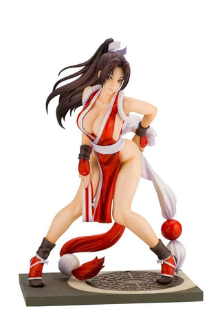 KOTOBUKIYA SNK Bishoujo Shiranui Mai -The King of Fighters '98-1/7 Scale, PVC Pre-Painted Complete Figure