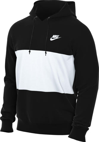 Nike Club Fleece Men's French Terry Color-Blocked Hoodie Size - Medium