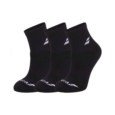 Babolat 3 Pairs Pack Junior Socks Unisex Children, unisex_child, Socks, 5JA1371, Black, 31-34