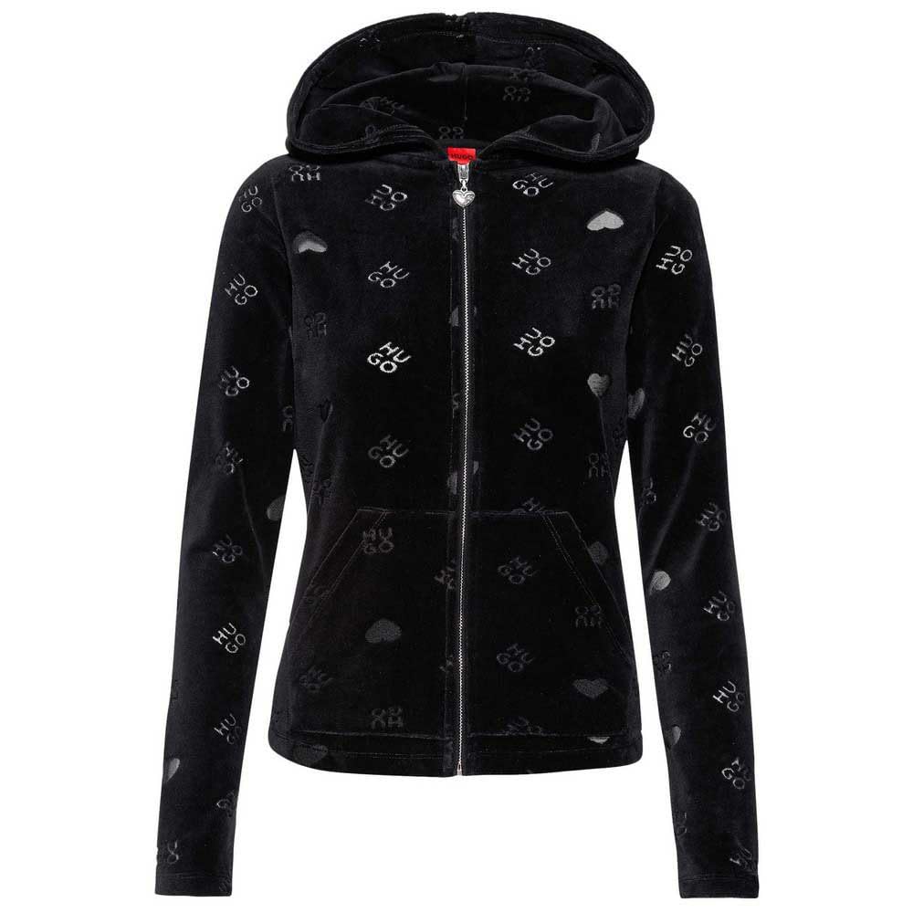 HUGO Women's Devangeline Jersey Jacket, Open Miscellaneous986, M