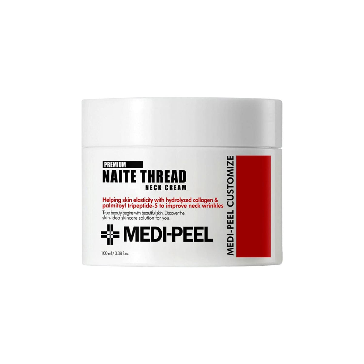 MEDI-PEEL Naite Thread Neck Cream Anti-Ageing Anti-Wrinkle Neck & DÃƒÆ’Ã†â€™Ãƒâ€ Ã¢â‚¬â„¢ÃƒÆ’Ã¢â‚¬Å¡Ãƒâ€šÃ‚Â©colletÃƒÆ’Ã†â€™Ãƒâ€ Ã¢â‚¬â„¢ÃƒÆ’Ã¢â‚¬Å¡Ãƒâ€šÃ‚Â© Cream, Neck Care, Reduces Wrinkles, Gives Skin Elasticity