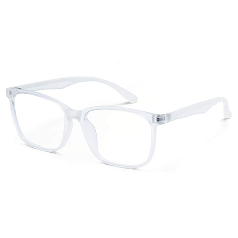 Cyxus Blue Light Glasses Men Women Lightweight TR90 Computer Glasses Reduce Eye Strain UV Protection?8083T34 Matte Clear?
