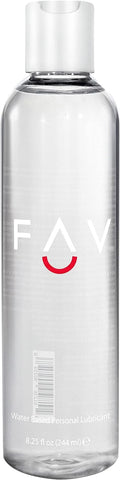 FAV Sex Lube Water Based Lube Non Sticky Lubricating Gel for Intercause and Anal Lube; Water Based Lubrification Non Sticky 244ml Natural Lube for Adults