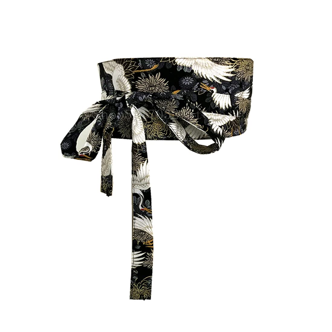 MAYSONG Women Oriental Geisha Obi Waist Belt Sash Ribbon Tie
