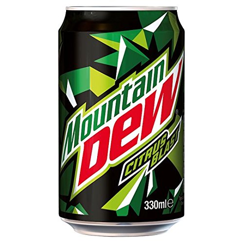 Mountain Dew Citrus Blast (330ml cans) 24-Pack