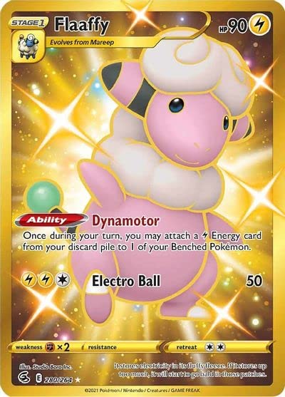 Flaaffy - 280/264 - Secret Rare - Sword & Shield - Fusion Strike
