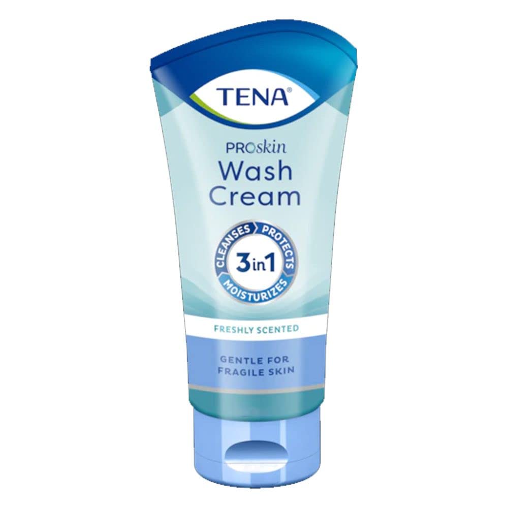 TENA proskin Wash Cream | 3 in 1 Protection Cream | 150ml Pack of 1
