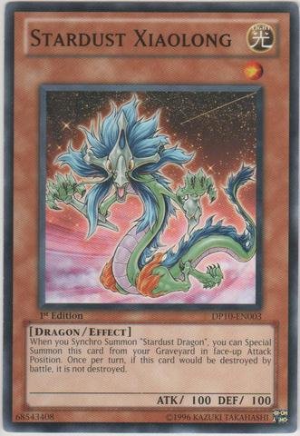 Yu-Gi-Oh! - Stardust Xiaolong (DP10-EN003) - Duelist Pack 10: Yusei Fudo 3 - Unlimited Edition - Common