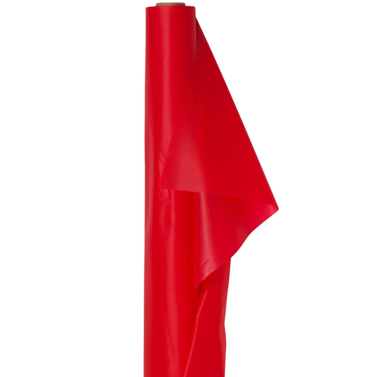 Amscan Apple Red Plastic Table Roll - 40" x 250' (1 Pc.) - Vibrant & Event Essential, Perfect for Parties, Weddings, & Special Occasions