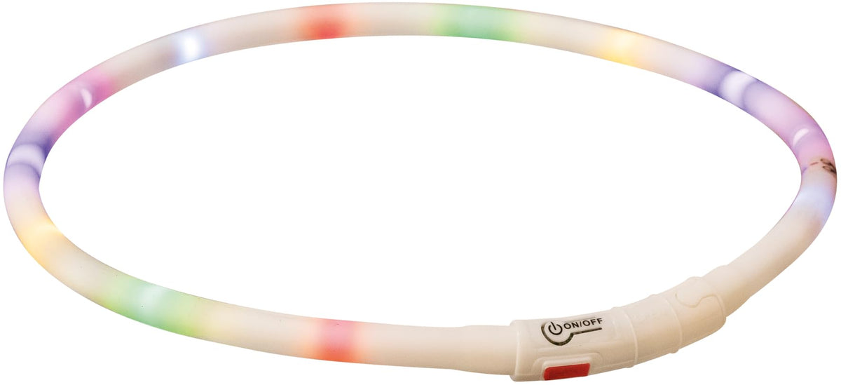 Flash light ring USB, silicone, XS-XL: 70 cm/ÃƒÆ’Ã†â€™Ãƒâ€ Ã¢â‚¬â„¢ÃƒÆ’Ã¢â‚¬Â ÃƒÂ¢Ã¢â€šÂ¬Ã¢â€žÂ¢ÃƒÆ’Ã†â€™ÃƒÂ¢Ã¢â€šÂ¬Ã…Â¡ÃƒÆ’Ã¢â‚¬Å¡Ãƒâ€šÃ‚Â¸ 10 mm, multi coloured