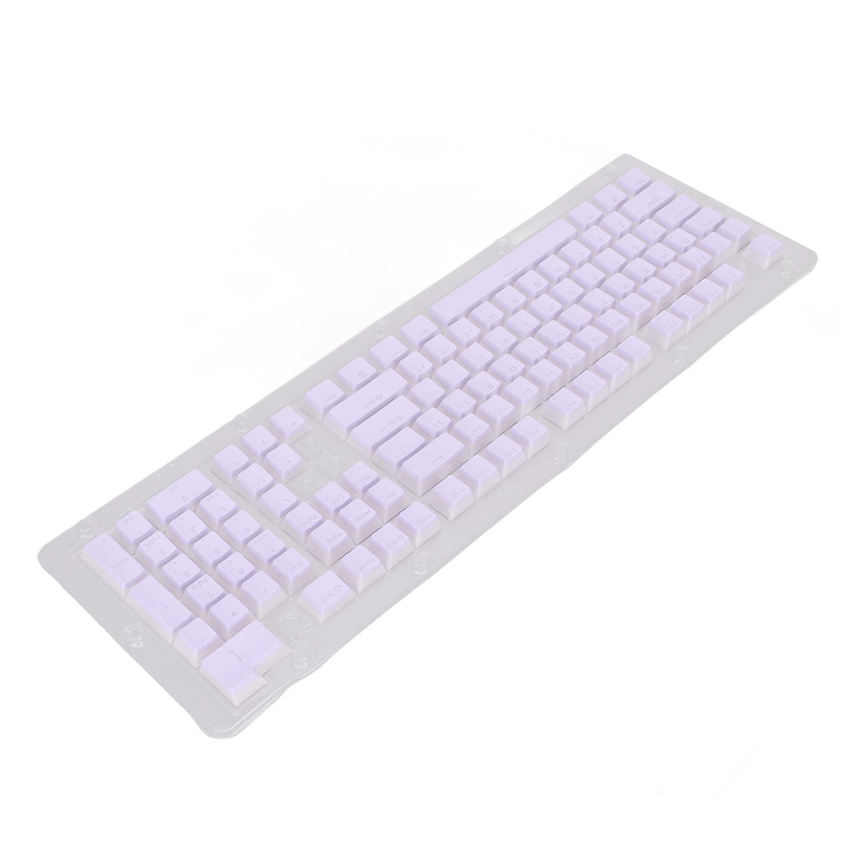 gernie Pbt Keycaps Double Keyboards Transparent Mechanical Two Color Keycap Double Layered Pudding Keycaps Lila Gaming Keyboards (#1), gernienb1d0m7f5w-11