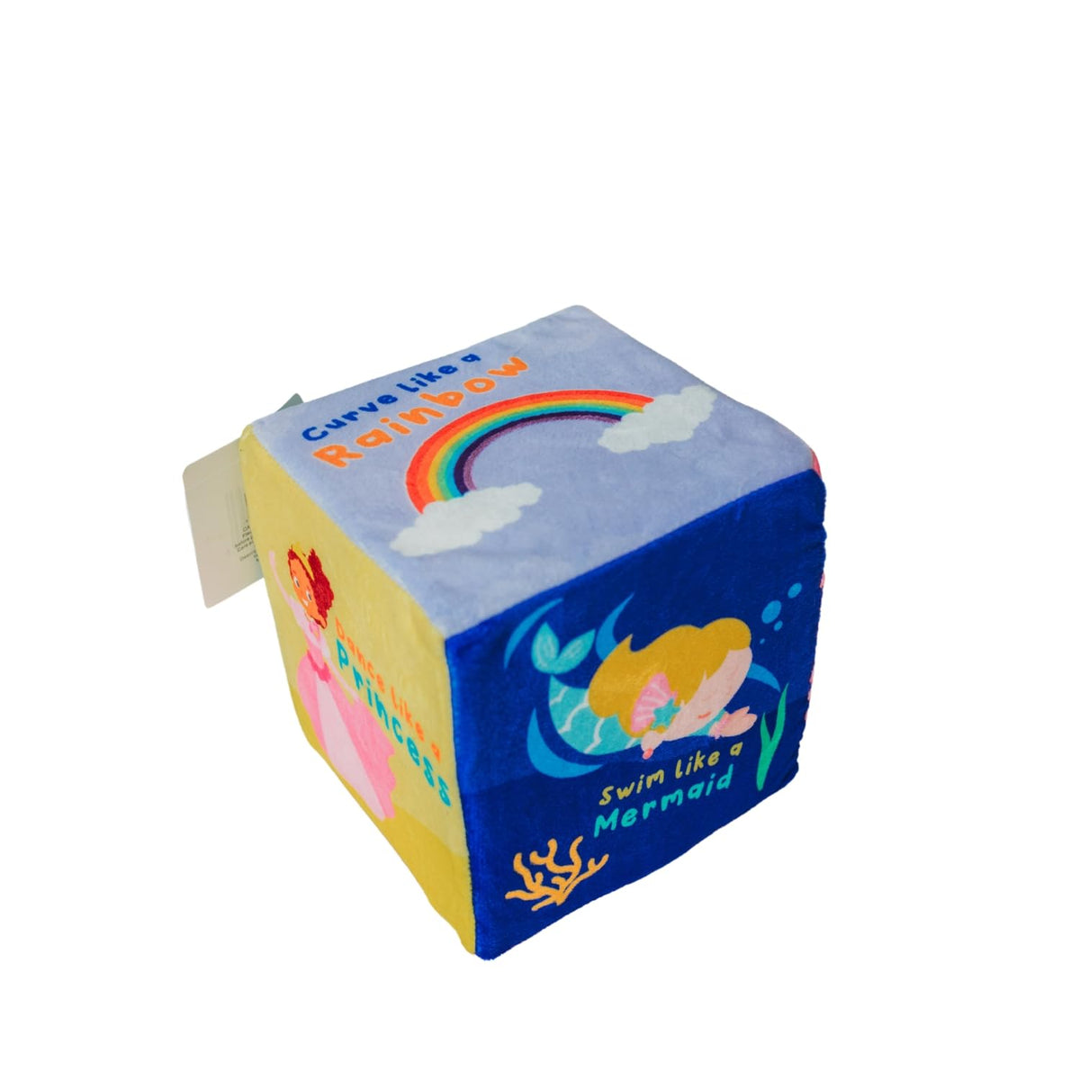 CubeFun Kids Activity Learning Cube Toy | 3+ Age Range | Educational Play Toy Enhancing Gross Motor Skills & Colour Recognition | Mythical Theme | Lightweight Material, Velboa (Mythical)