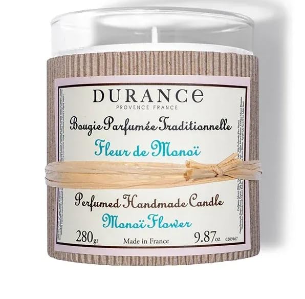 Durance - Candle 280 g Large Size Monoi Flower