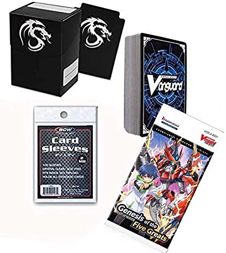 Cardfight! overDress 50 Brandt Gate Cards Deck Building Kit Deck Box & Sleeves, Pack