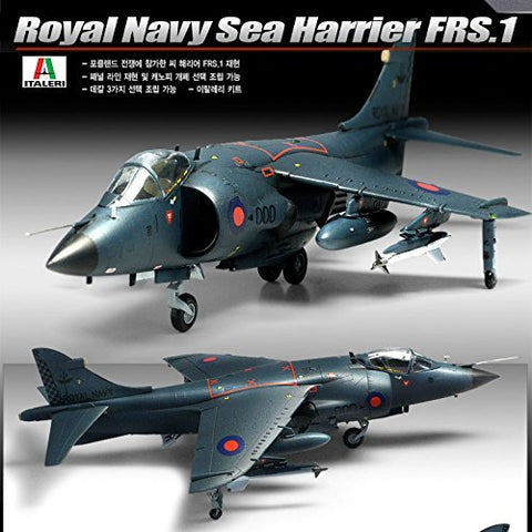 1/72 Royal Navy Sea Harrier FRS.1 ACADEMY HOBBY KIT #12518