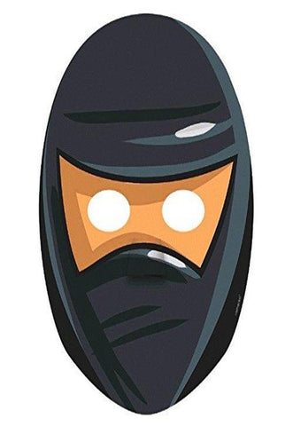 Amscan Boys Ninja Birthday Party Favors Mask (Pack of 8), Multicolor, 10" x 7 7/10"