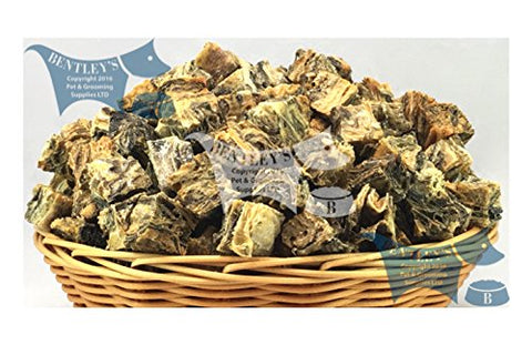 Sea Jerky Fish Skins, The HEALTHY "DENTAL STICK" alternative - Mini's by Bentley's of P & G Ltd (1 Kilo)