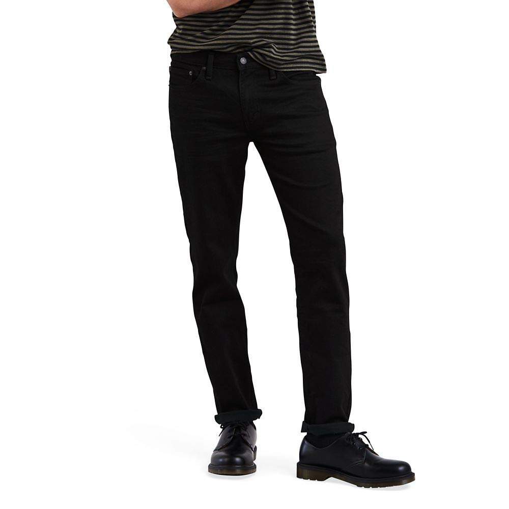 Levi's Men's 511 Slim Fit Jeans (Also Available in Big & Tall), Black 3D Washed, 34W x 29L