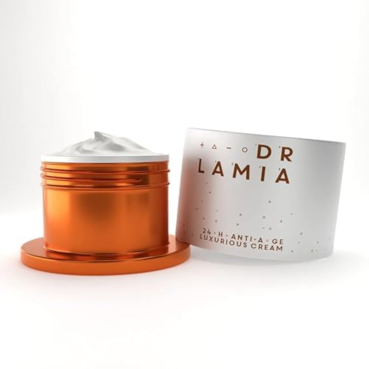 Dr Lamia Anti-Aging Face Cream for All Skin Type with TCR3-Plus® Complex, Face Moisturizer to Reduce Dark Spots, Anti-Wrinkle Face & Neck Cream 50ml