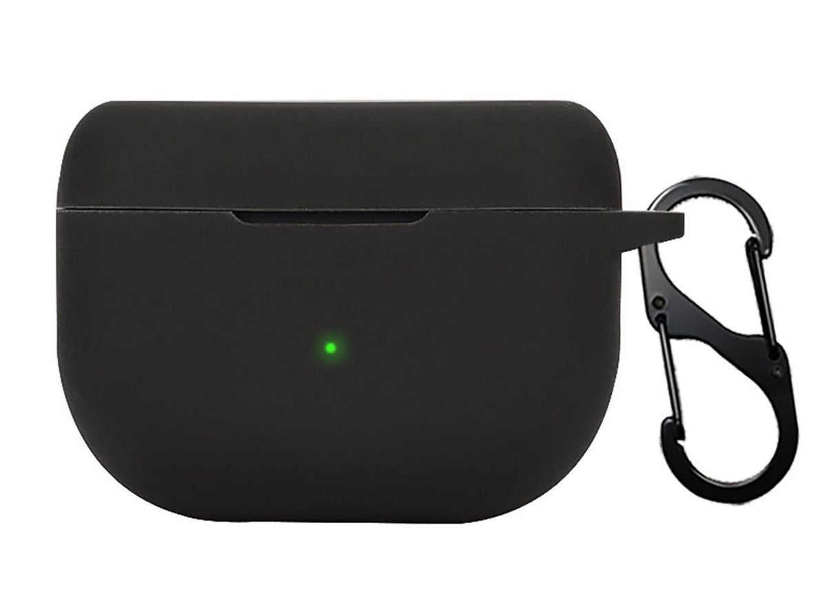 GIOPUEY Cilicone Case Compatible with Jabra Elite 8 Active/8 Active Gen 2/Elite 10/10 Gen 2, Ultra-thin soft Cover, Slim-Fit,Anti-Fall,Not Easy to Dirty - Black