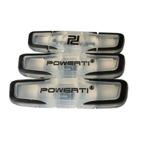 POWERTI Tennis Vibration Dampener-Set of 3-Shock Absorber for Tennis Strings,Premium-Durable & Long-Lasting(CA)