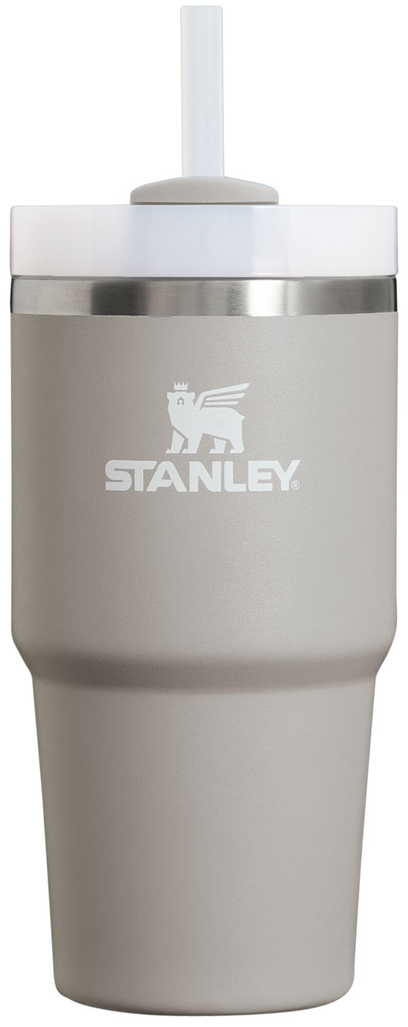 Stanley Quencher H2.0 - 591 ml - Stainless Steel Vacuum Insulated Tumbler with 3-Way Screw Lid - Travel Cup Holder Compatible - Stainless Steel Insulated Tumbler - BPA Free