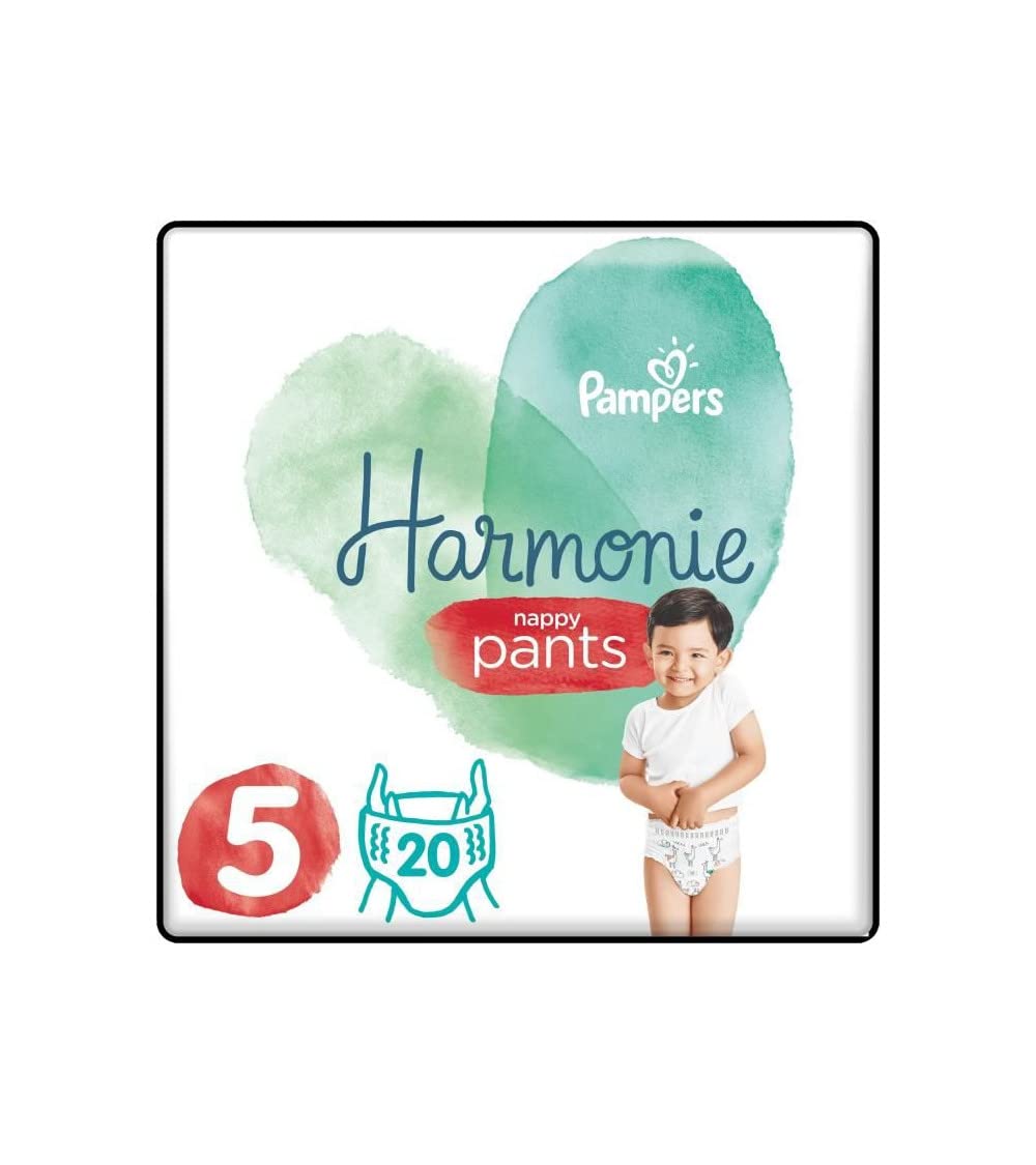 Pampers Harmonie Pants 20 Diapers Size 5 (12-17 kg)