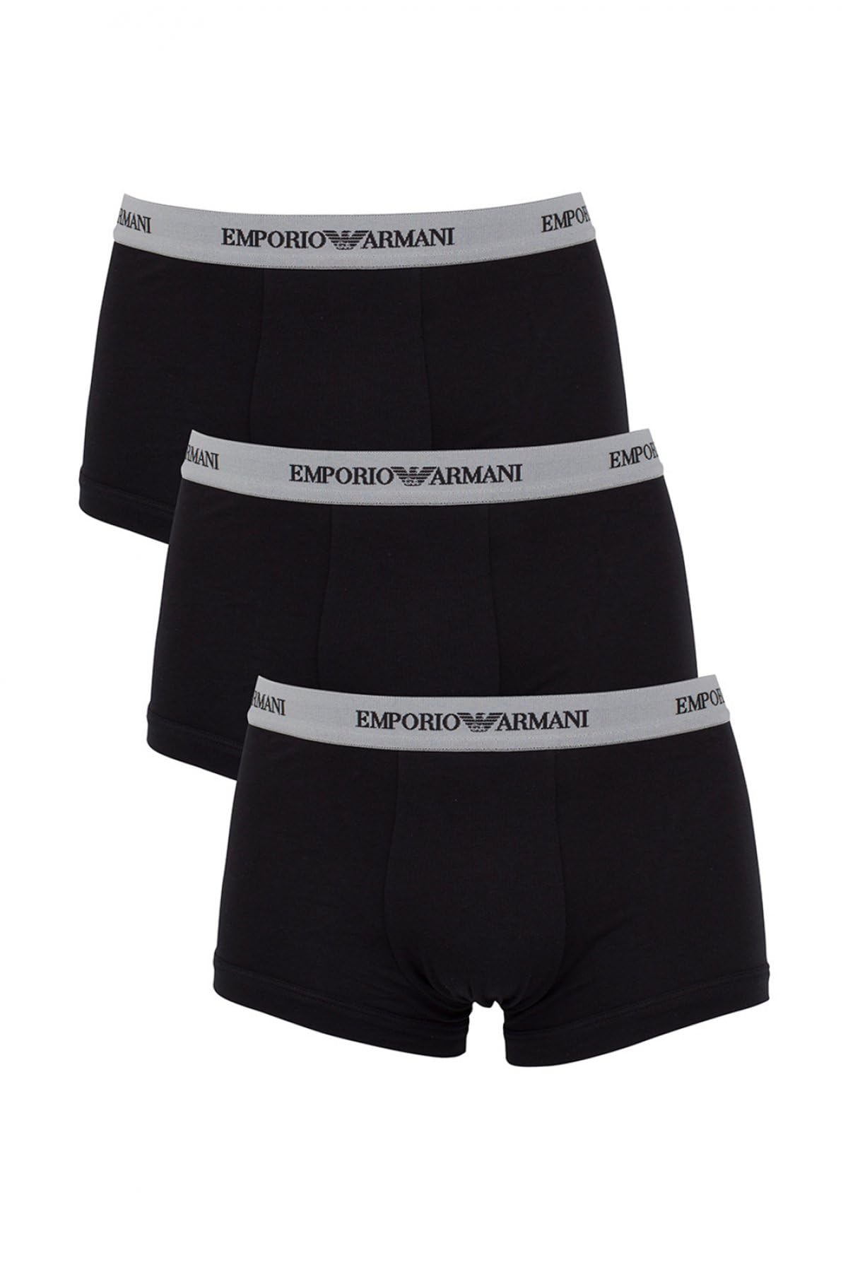 Emporio Armani Men's Cc717-111357 Trunk Pack of 3 , Black (Nero 00120), XL UK