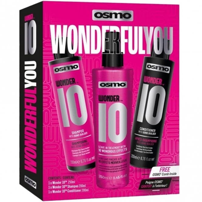 OSMO 3 Piece Wonder 10 Hair Kit