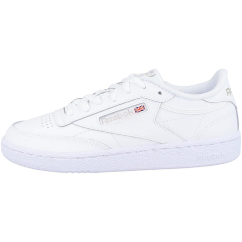Reebok Women's Club C 85 Sneaker, White Light Grey, 4.5 UK