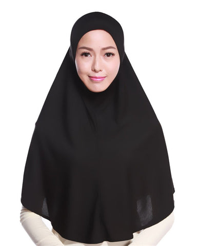 GladThink Womens Muslim Hijab Scarf With More colors Black