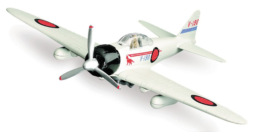 New Ray, WW II, 1:48 scale, Mitsubishi A6M Zero, plastic model