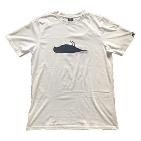 Atticus - Crow Logo - Official Mens T Shirt + Official Beanie (M) White